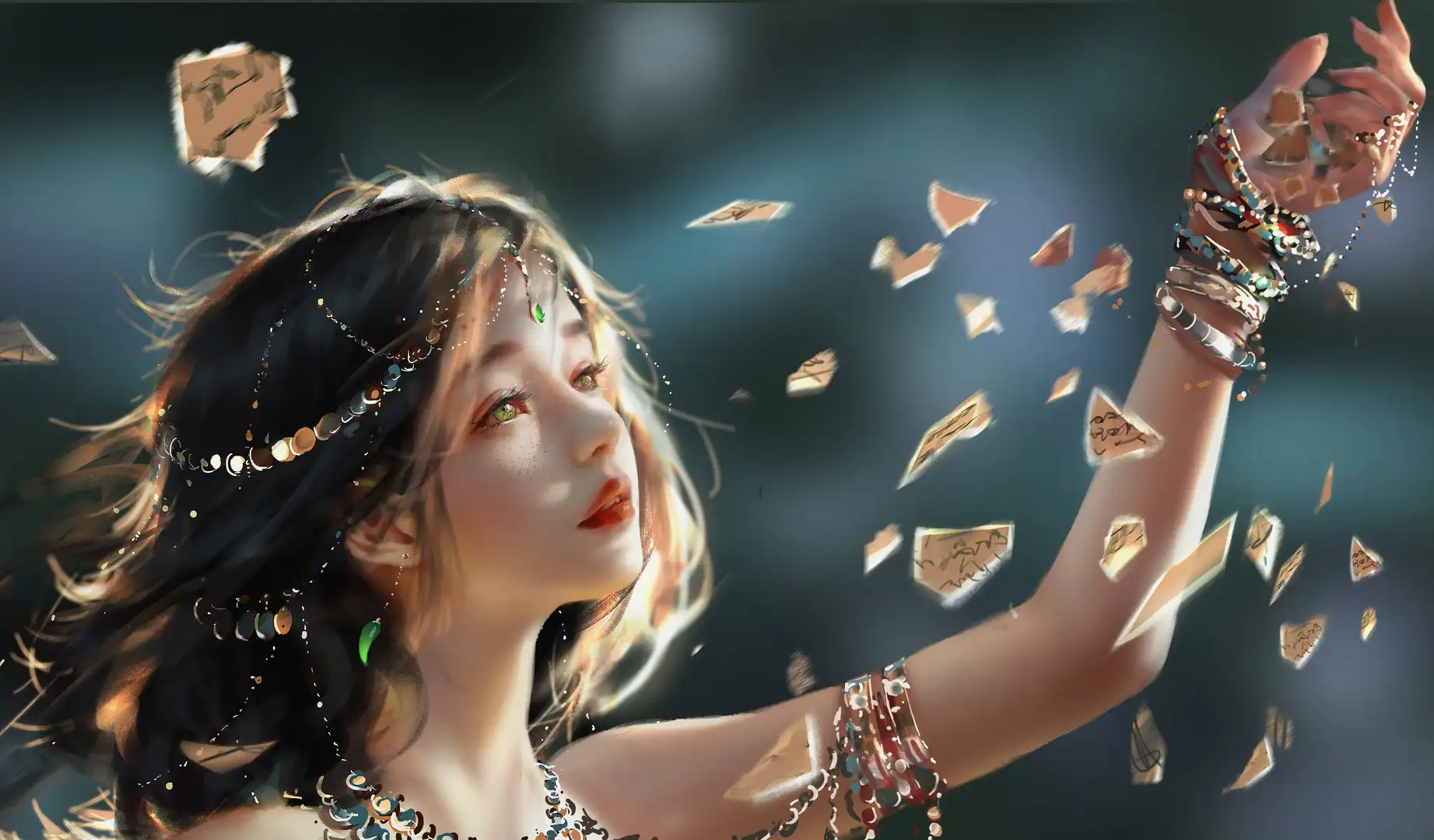 WLOP鬼刀 高清4K8K二次元插画图集